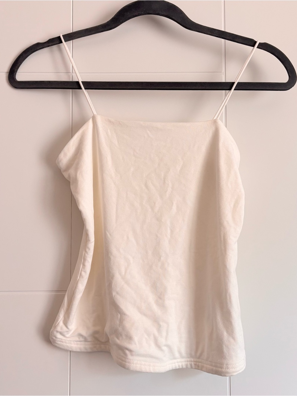 3/$25 White Spaghetti Strap Cami Tank Top